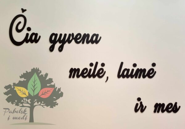 Medinis užrašas