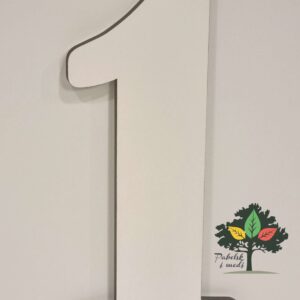 Pastatoma medinė dekoracija "Skaičius"